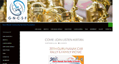 Desktop Screenshot of gncsf.org